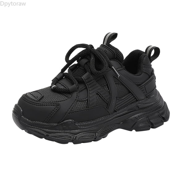 Dpytoraw Kids Sneakers Girls Lace Shoes Fashion Mesh Lace Boots Non Slip Breathable Nude Boots Girls Sneakers Size 11.5