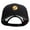 Black, variant on Jazz Music Show Icon Embroidered Solid Cotton Twill Low Profile Nylon Mesh Back Cap - Black OSFM