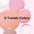 thumbnail image 3 of Modelones Poly Nail Gel Kit, 6 Colors Poly Extension Gel Clear Pink White with 48W Nail Lamp 3D Nail Charms Builder Slip Solution Complete Toe Nail Kit Supplies for Starter, 3 of 9