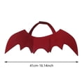 thumbnail image 2 of Halloween Dog Bat Wings Costume, Pet Halloween Cosplay Party Dress Up Costume for Small,Medium,Large Dogs and Cats(16Inch,B), 2 of 5