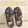 thumbnail image 3 of Soft Plush Furry Slippers, Child's Play Chucky House Slippers Indoor Anti-Slip Comfy Home Medium, 3 of 8