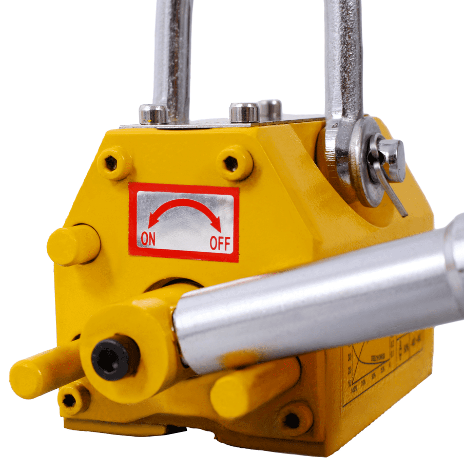 Permanent Magnet Lifter 220lbs 2.5 Safety Factor Neodymium Steel Lifting Plate