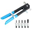 thumbnail image 2 of 86 count Heavy Duty Blind Rivet Nut Kit Set, Riveter Tool, Rivet Nut , Thread Hand Riveter, Rivet  Threaded Insert Tool, Riveting Tools with 80 count Metric Rivet Nuts  M3 M4 M5 M6 M8, 2 of 6