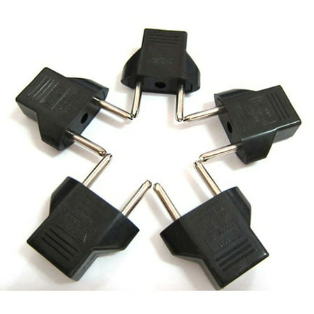

US To EU Travel AC Power Socket Plug Adapter Adapter Converter 2 Pin