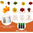 thumbnail image 2 of 3 Pack Thanksgiving Pumpkin Lights Decorations Maple Fall String Lights, Thanksgiving Fall Lights 30 ft--, 2 of 5