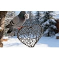 thumbnail image 4 of Hanging Heart-Shaped Wire Bird Nesting Material Holder with Chain,Handmade Fiber Bird Nesting Heart Refillable,for Hummingbirds,Spring and Summer Garden Decor Wild Birds Station, 4 of 9