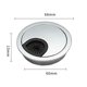 thumbnail image 3 of 1pc Cable Hole Cover For Desk Metal Grommet Table Cable Tidy Wire Hole Cover Chrome Brush 50/53/60mm Detachable Precise Buckle, 3 of 8