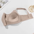 thumbnail image 6 of Einccm Women's Wireless Everyday Bra, Soft Thin Molded Cup Comfort Underwear, Nylon Spandex Stretch, Casual Daily Wear, 6 of 7