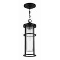 thumbnail image 2 of Craftmade ZA4211-MN Encompass Minimal Metal Framed Outdoor Pendant, 1-Light 60 Watt, 20"H x 7"W, Midnight, 2 of 11