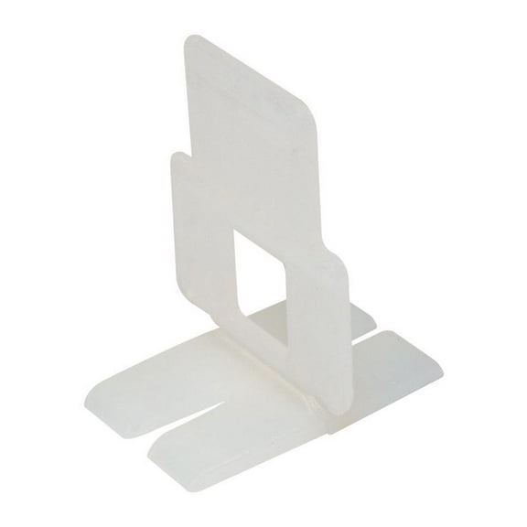QEP 2860377 Plastic Tile Spacer Clips - White, 300 per pack