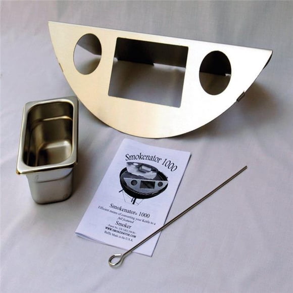 Smokenator 8013143 304 Grade Stainless Steel Smoking Kit