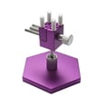 thumbnail image 2 of Mini tornillo de banco, abrazadera de mesa pequeña para banco de trabajo, aleación de aluminio, giratorio para Base hexagonal, 2 of 8