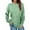 Green, variant on Durtebeua Long Sleeve Sweatshirts Casual Pullover Sweatshirt Tops Shirts Graphic Sweatshirts For Women