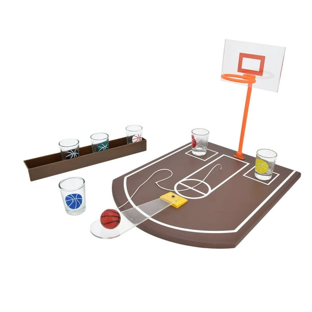 Mini Jeu de Tir de Basket-Ball, Jeux de Bureau 7,9 X 5,1 X 6,5 Pouces  Enfants Table de Basket-Ball Jouet Jeu de Basket-Ball de Table pour les  Garçons et les Filles Rouge 