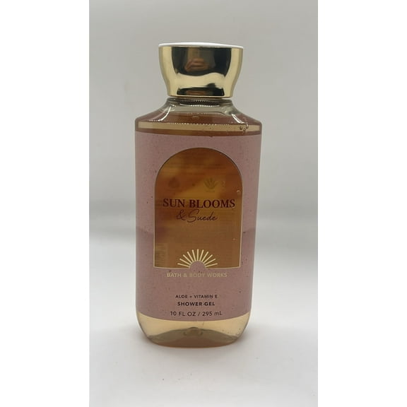 Bath & Body Works SUN BLOOMS & SUEDE Shower Gel 10 fl oz