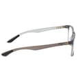thumbnail image 3 of Ray-Ban Optical 0RX8903 Optical Full Rim Square Unisex Eyeglasses - Size 53 (Matte Trasparent Grey), 3 of 3