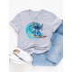 thumbnail image 1 of Disney-Camiseta de manga corta con estampado de dibujos animados para mujer, ropa con estampado de Love de los 90, moda musical, 1 of 1