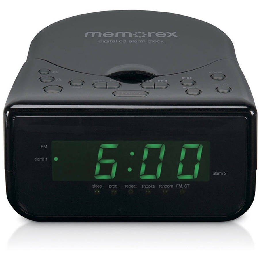 Memorex AM/FM CD Alarm Clock Radio - Walmart.com - Walmart.com