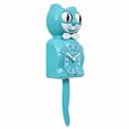 thumbnail image 3 of Vibrant Blue Turquoise Kit Cat Clock 15.5" Full Size Kit-Cat Klock with Moving Eyes and Tail Retro Style, 3 of 4