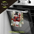 thumbnail image 2 of Briarwood Lane Snowman and Friends Cotton Hand Towel, 2 of 3