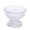 White, variant on Jierger Glass Holy Water Offering Bowl, Versatile Candle Stand for Buddha Altar Prayer Wedding, Home Blessing Guanyin Devotion Decor, Altar Prayer Glass Bowl Accents