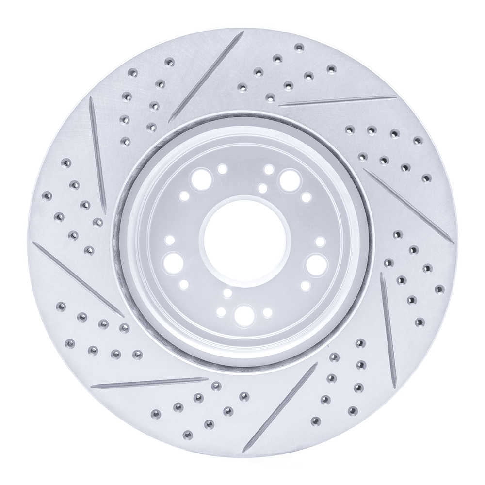 Dynamic Friction Company 830-75008R DFC Geoperformance Rotor - Drilled and Slotted