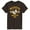 DARK BROWN, variant on - Mickeys Athletic Club - Men's Short Sleeve Graphic T-Shirt