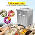 thumbnail image 4 of Kolice Commercial Fried Ice Cream Machine,Roll Ice Cream Machine-22" Round Pan,Auto Defrost,Smart Temperature Control,ETL NSF, 4 of 8