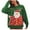 Green, variant on Lovskoo Merry Christmas Sweaters for Women 2023 Casual Trendy Pullover Long Sleeve Round Neck Knitted Sweater Tops Green