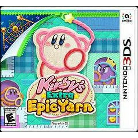 Kirby's Extra Epic Yarn - Nintendo 3DS (Used)