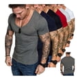 thumbnail image 1 of Playera Deportiva Para Hombres Cuello V Pronunciado Muscle Fit Trendy shops Playera Deportiva Para Hombres Cuello V Pronunciado Muscle Fit, 1 of 1
