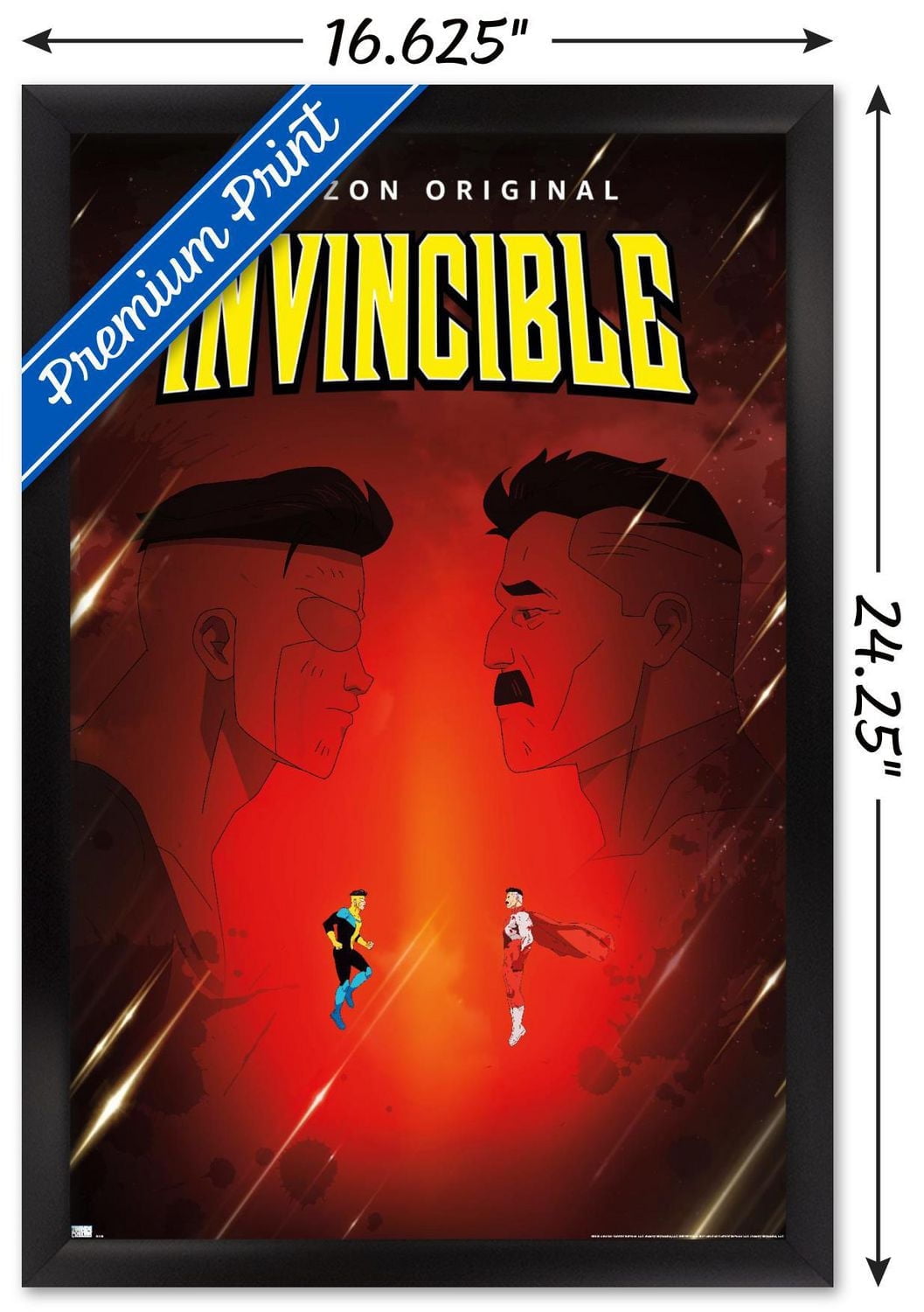 Invincible - Father and Son One Sheet Wall Poster, 22.375" x 34"
