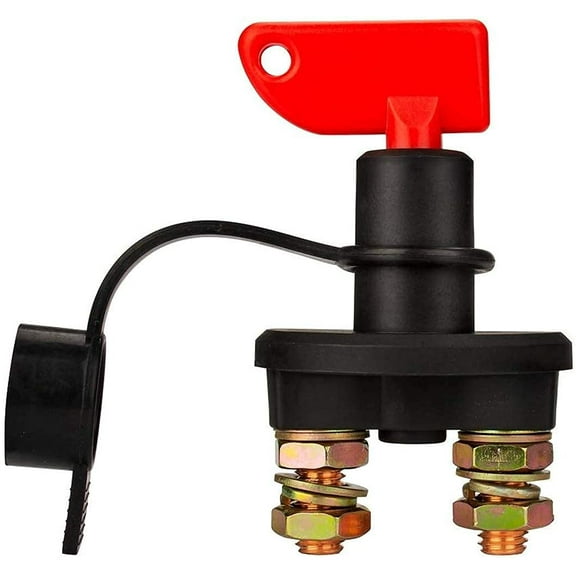 12V 24V 200A Car Auto Battery Switches Isolator Disconnect Cut Off Power Kill Switch Master Power Cut Out/Off Kill Switches for Marine Car Boat RV ATV Vehicles