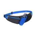thumbnail image 3 of Running Belt Hydration Waist Pack with Water Bottle Holder for Men Women Waist Pouch Fanny Bag Reflective, 3 of 8