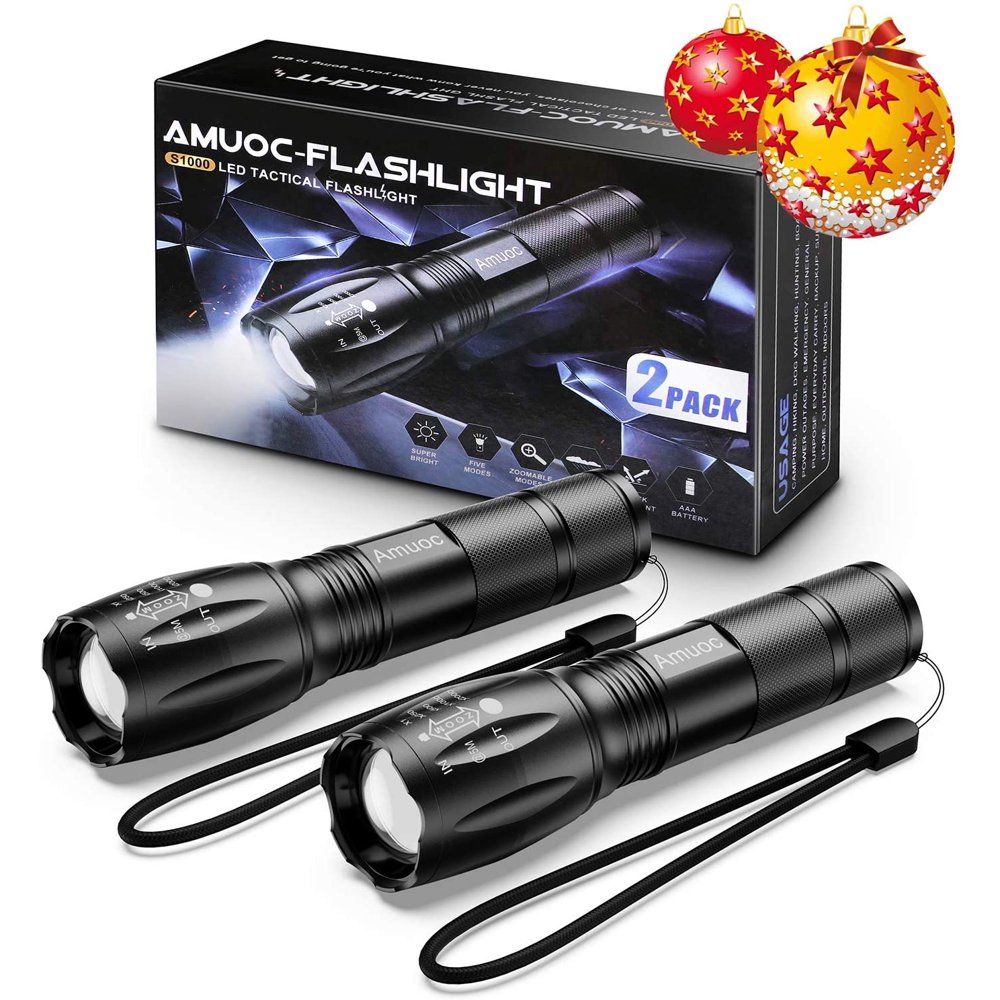 Amuoc LED 1000 Lumens Flashlights