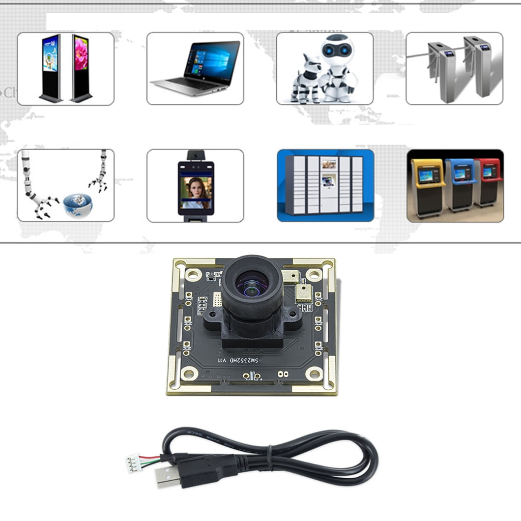 Tizuqe 5MP USB Camera Module IMX335 Chip Webcam with Microphone for Laptop Advertising