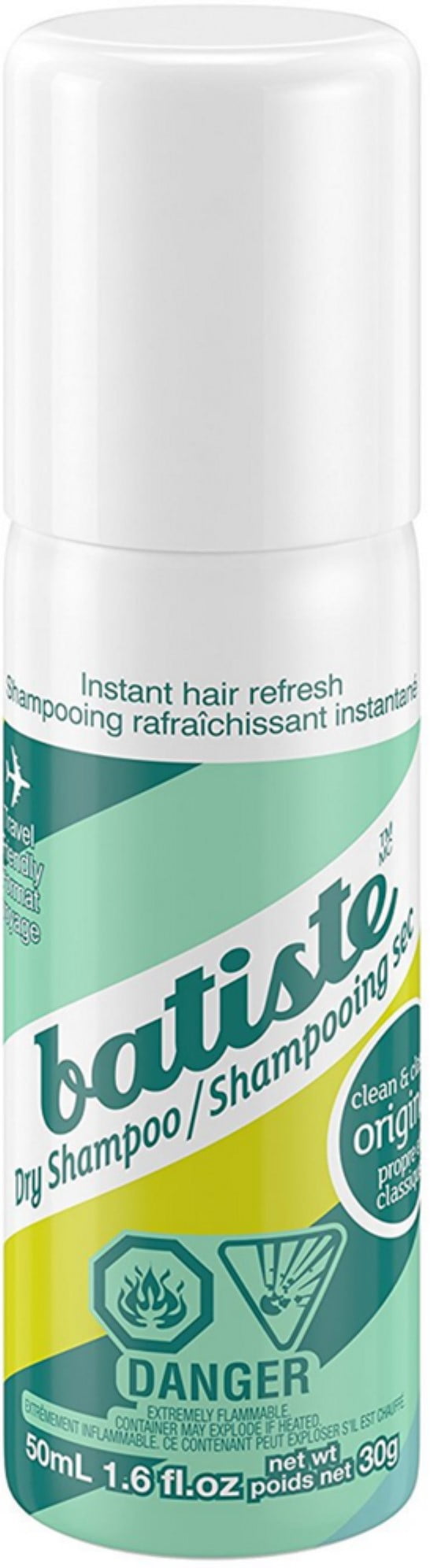 Batiste Dry Mini Shampoo, Original 1.60 oz (Pack of 3)