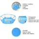 thumbnail image 5 of C&C Jaula para Animales pequeños, Parque Infantil para Mascotas Transpirable y Transparente, Valla de Ejercicio Abierta para Exteriores/Interiores, Valla de Patio portátil para Conejillos de Indias,, 5 of 6