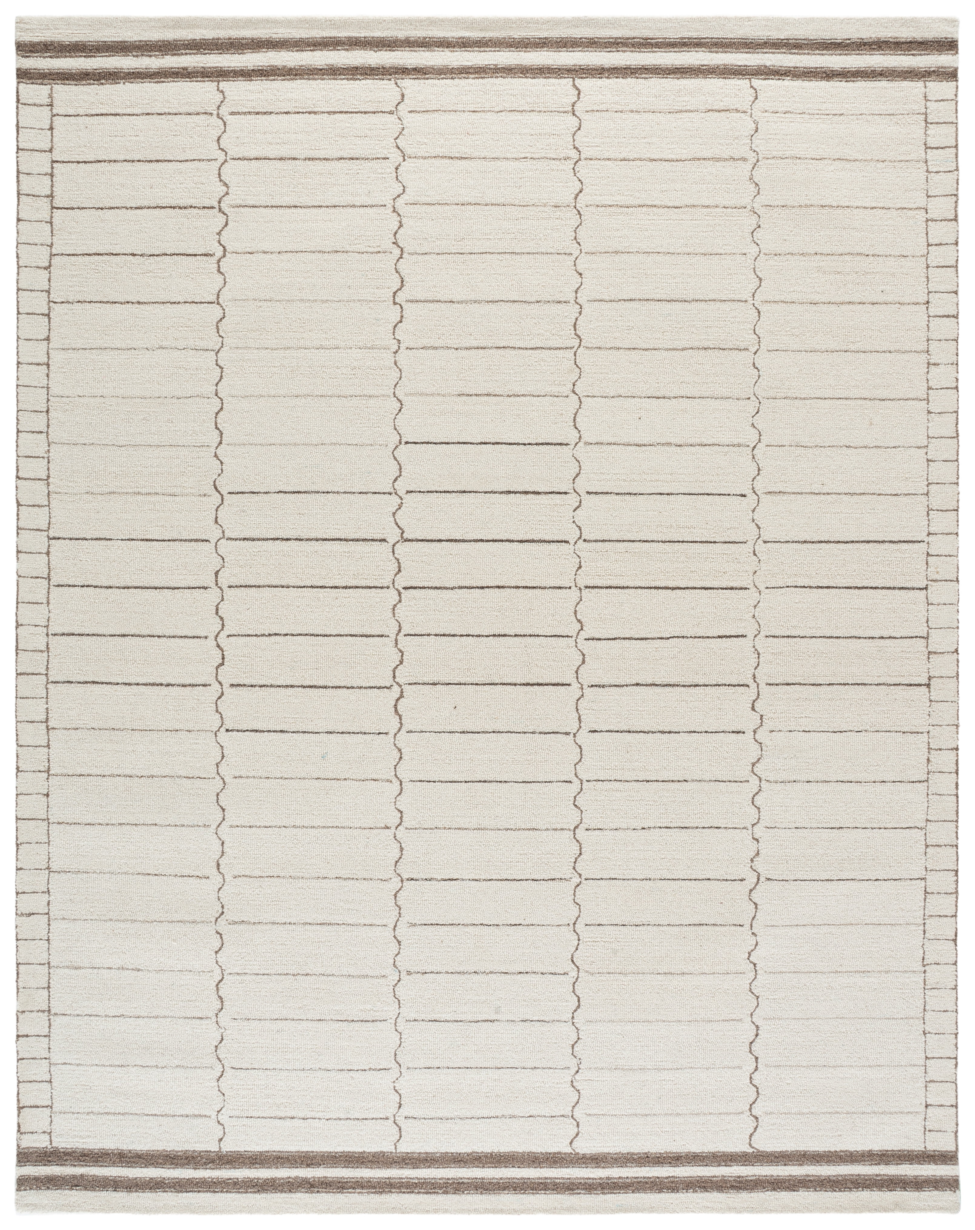 Safavieh Metro Anrai Geometric Area Rug, Ivory/Brown, 8' x 10'