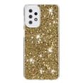 thumbnail image 2 of For Samsung Galaxy A23 5G Case,Cute Glitter Bling Twinkle Stardust with Drop Protection Shockproof Soft TPU Slim Flexible Phone Case Girls/Women Protective case for Samsung A23 5G,Gold, 2 of 6