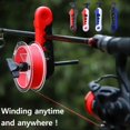 thumbnail image 2 of Fishing Line Winder Portable Reel Line Spooler Machine Spinning Reel Baitcasting Reel Spooling Carp Fishing Equipment 1pc red black, 2 of 6