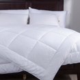 Puredown White Down Alternative Comforter Duvet Insert with 300 Thread