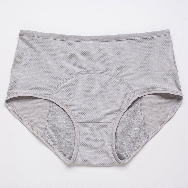 CNKOO Culottes Anti-Fuites pour Femmes - Culottes d'Incontinence Taille Haute pour Adultes Réutilisables et Lavables à la Machine, Couvrance Maximale, Usage Jour et Nuit, Lot de 1