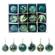 thumbnail image 1 of Bearachild Bola colgante de plástico para árbol de Navidad, 12 piezas, extraíble, 12 patrones, adorno para oficina, centro comercial, festival, Kits de decoración para fiestas Verde Bearachild HA008097-06, 1 of 6