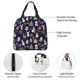 thumbnail image 4 of Easygdp Christmas Critters Delight Bolsa Térmica Premium - Tela Oxford Impermeable, Gran Capacidad, Bolsillo Frontal, Unisex para Trabajo, Escuela, Actividades al Aire Libre y Picnics, 4 of 8