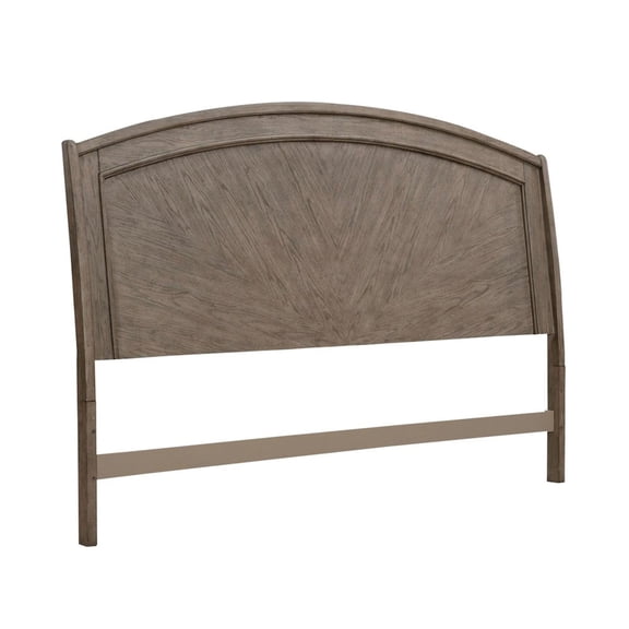 Liberty Furniture Avalon King Panel Headboard with Oak Wood Frame - Burnished Beige