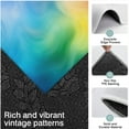 thumbnail image 3 of Rainbow Tie Dye Swirl Pattern Kitchen Rugs Sets Of 3,Kitchen Runner Rugs Non Skid Washable,Decorative Kitchen Floor Mats for Kitchen,Sink,Laundry,17"x30"+ 17"x47" + 17"x59", 3 of 6