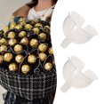 thumbnail image 2 of 60pcs Chocolate Ball Holder Case Flower Candy Ball Bouquet DIY Fixed Base, 2 of 9