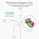 thumbnail image 5 of Cable Carplay para coche, paquete de 4 unidades USB-A a USB-C para iPhone y iPad, 5 of 5