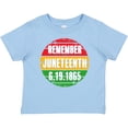 thumbnail image 3 of Inktastic Remember Juneteenth 6.19.1865 Boys or Girls Baby T-Shirt, 3 of 5